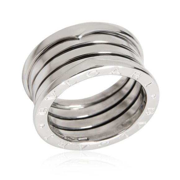 BVLGARI B.Zero1 Four-Band Ring in 18k White Gold - Picture 2 of 4